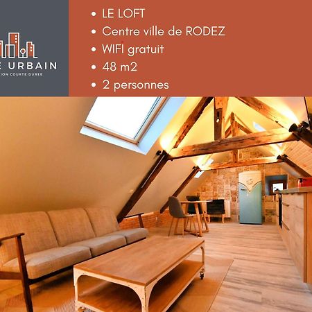 Loft Sous Les Combles - Loft Under The Rafter Apartamento Rodez Exterior foto