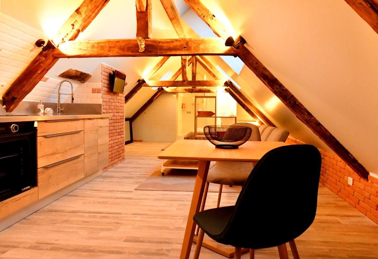 Loft Sous Les Combles - Loft Under The Rafter Apartamento Rodez Exterior foto