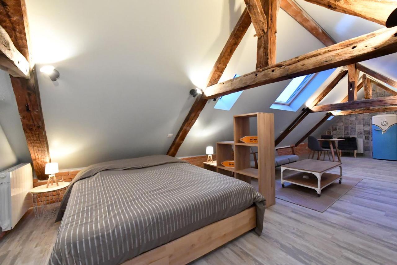 Loft Sous Les Combles - Loft Under The Rafter Apartamento Rodez Exterior foto