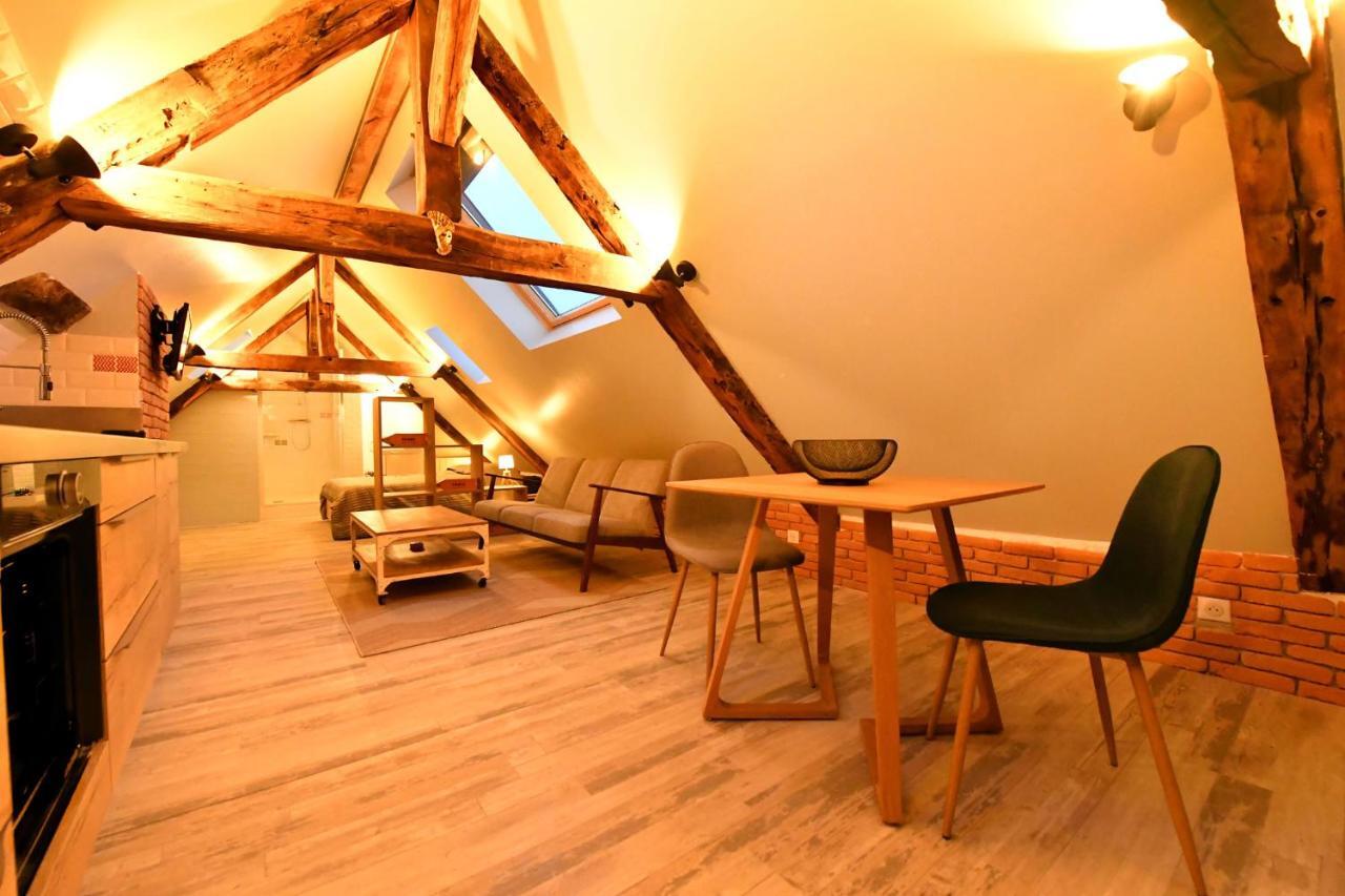 Loft Sous Les Combles - Loft Under The Rafter Apartamento Rodez Exterior foto